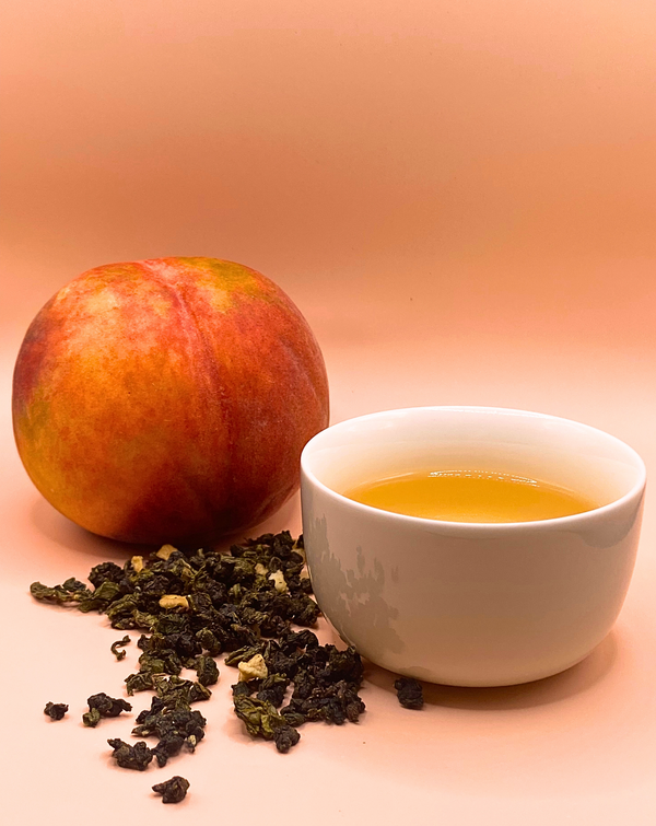 peach oolong looseleaf tea